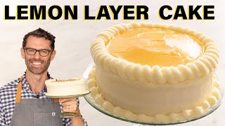 The BEST Lemon Cake Recipe [upl. by Falo]