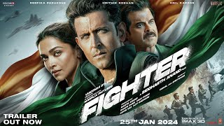 Fighter Official Trailer  Hrithik Roshan Deepika Padukone Anil Kapoor Siddharth Anand  25th Jan [upl. by Malley221]