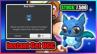 UGC LIMITED Twilight Daycare Script  Instant Get UGC the Water Draggle [upl. by Yrakaz]