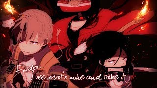 Nightcore  Emperors New Clothes Rock Version ✘ Lyrics [upl. by Einitsed341]