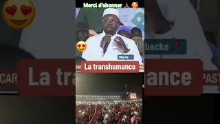 Ousmane Sonko parle sur la transhumance senegal pastef [upl. by Eillek563]