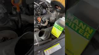 Audi Q7 oil change [upl. by Tonie]