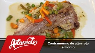 Contramormo de atún al horno en Restaurante Antonio [upl. by Eelsew]