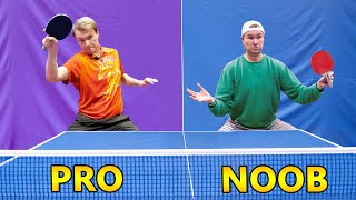 Pro vs Noob Ping Pong [upl. by Vanda]