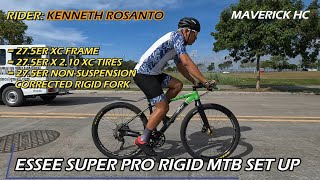 275 ESSEE SUPER PRO Rigid MTB ni Kenneth Rosanto [upl. by Enad]