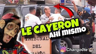 Le cayó la voladora en plena grabación del chango 0te [upl. by Micky]