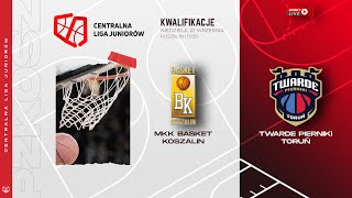 MKK Basket Koszalin  Twarde Pierniki Toruń CLJ  Turniej Kwalifikacyjny [upl. by Ringsmuth]