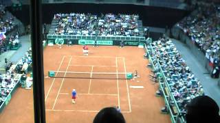 ČeskoSrbsko Davis cup čtyřhra rozhodující tiebreak [upl. by Rebhun]