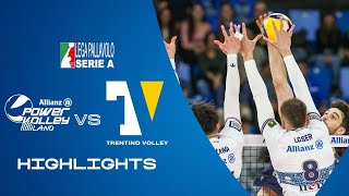 Milano vs Trentino  Highlights  Superlega  6a Giornata [upl. by Farl225]