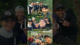 day 140  weekend hike from Sitio Tralala Gordon Heights traverse to Barretto  part I  part 4 [upl. by Anatnom856]