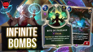 INFINITE Time Bombs with Mono Zilean  Deck Guide amp Gameplay  Legends of Runeterra [upl. by Imim]