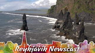 RVK Newscast 190 Death At Reynisfjara Icelands Black Beach [upl. by Eiramrebma]