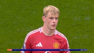 Toby Collyer Premier League DEBUT for Manchester United [upl. by Ia]