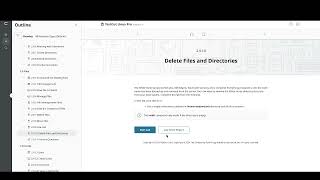 2910 Delete Files and Directories [upl. by Yot]