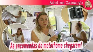 As comprinhas para motorhome chegaram Veja como ficou com as novas persianas [upl. by Ora]