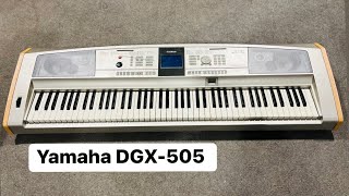 Yamaha DGX505 Piano 🎹  Wilson’s music instruments Whatsapp No 03371476660 [upl. by Ttimme]