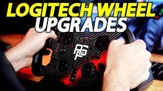 LOGITECH F1 WHEEL MOD  ASP Formula Wheel amp Shifter Mods for G29 G920 amp G923 Review [upl. by Heber487]