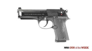 NRA Gun of the Week Beretta 92X F Compact [upl. by Znarf485]