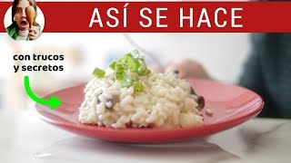 RISOTTO PASO A PASO con trucos [upl. by Cleopatra]