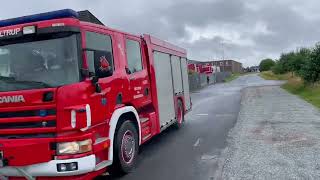 PostNord i flammer Storbrand bryder ud [upl. by Eugenie]