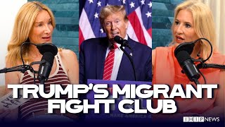 IHIP News Trumps Migrant Fight Club [upl. by Lonnie794]