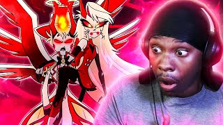 INSANE FINALE Hazbin Hotel Episode 8 REACTION [upl. by Ilatfan801]