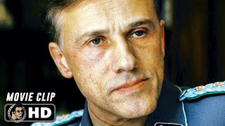 Hans Landa amp Shosanna Restaurant Scene  INGLOURIOUS BASTERDS 2009 Movie CLIP HD [upl. by Eelyek]