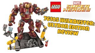 REVIEW Lego Marvel 76105  Hulkbuster Ultron Edition [upl. by Ameer439]