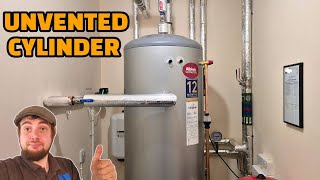 UNVENTED CYLINDER SWAP from start to finish [upl. by Wilton]