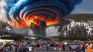 Horrible today Massive magma eruption in Yellowstone volcano  USGS Send End World Eruption Warn [upl. by Sukul624]