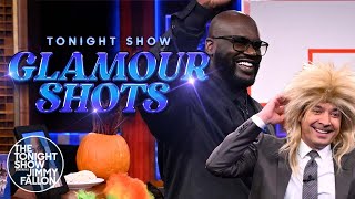 Glamour Shots with Shaquille ONeal  The Tonight Show Starring Jimmy Fallon [upl. by Meenen224]