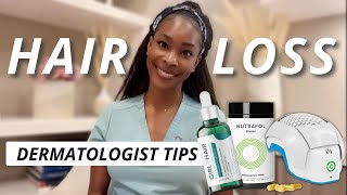 Hair Loss Dermatologist Tips to Prevent Hair Loss amp Regrow Hair [upl. by Aerdnaz]