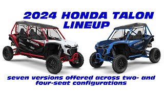 2024 Honda Talon Lineup [upl. by Rozelle]