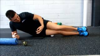 Rehab Trigger Point 4  ITB Release How to reduce Knee Pain [upl. by Shaun132]