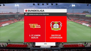 EA FC 25 PS4  1 FC Union Berlin VS Leverkusen  Bundesliga  Matchday 12  Gameplay PS4 [upl. by Neira601]