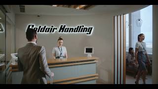 Goldair HandlingLounge Heraklion Crete Airport [upl. by Redlac]