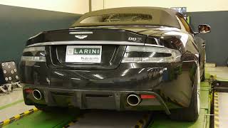 Larini Spec Aston Martin DBS Volante  Static Exhaust [upl. by Uile]