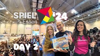 Essen Spiel 24  Day 2 VLOG [upl. by Ayahc]