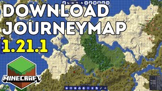 How To Download amp Install JourneyMap In Minecraft 1211 [upl. by Htessil]