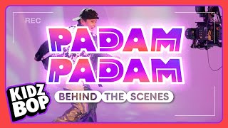 KIDZ BOP Kids  Padam Padam Behind The Scenes [upl. by Stamata620]