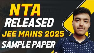 NTA RELEASED JEE MAINS 2025 SAMPLE PAPER jee iit iitbombey jee viralnews viralvideos [upl. by Walsh]