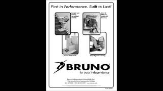 Bruno Elan SRE 3000 Stair Lift INSTALLATION MANUAL as a Movie [upl. by Abbie]