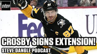 Instant Analysis  Sidney Crosby Signs 2Year Extension With An AAV Of Just 87M [upl. by Marina]