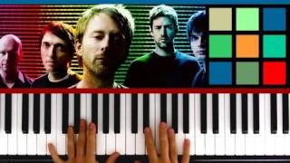 How To Play quotEverything In Its Right Placequot Piano Tutorial Radiohead [upl. by Clarice317]