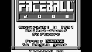 Faceball 2000 GB Music  Ingame [upl. by Ardnal]