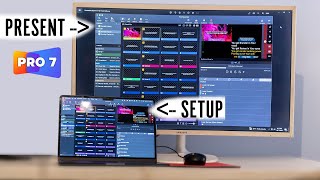 Setup ProPresenter 7 on one computer Present on another [upl. by Einnep262]