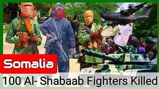 🚨SOMALIA MORE THAN 100 AL SHABAAB FIGHTERS KILLED AND OTHERS WOUNDED [upl. by Oileduab595]