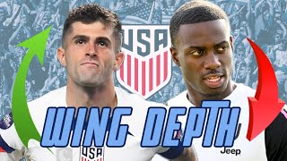 Top 10 Best USMNT Wingers  USMNT Depth Chart [upl. by Hermon]