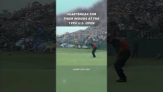 One of the few times Tiger Woods experienced heart break golf [upl. by Ahsyak]