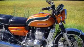 SUZUKI GT750 K 1973 MODEL [upl. by Zachary236]